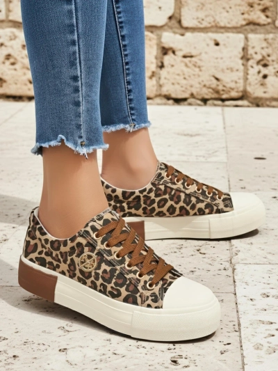 Baskets Pantheria pour femme Aurelio Canvas