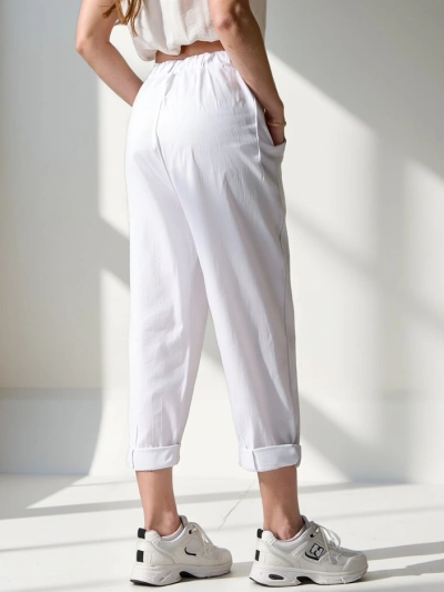 Pantalons harem pour femmes Royalfashion en viscose