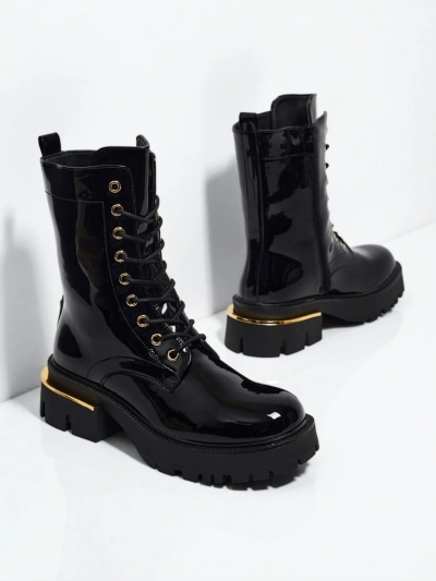 Royalfashion Bottines worker pour femmes Elolio