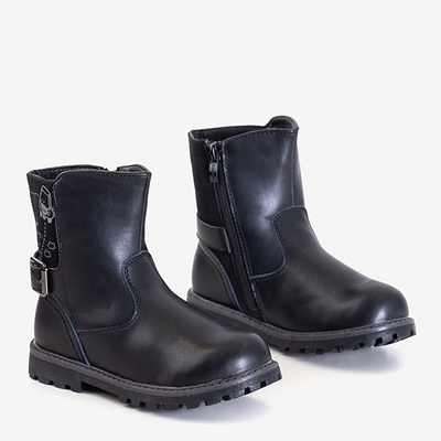 OUTLET Bottes isolées noires pour enfants Oviu - Footwear