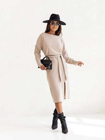 Royalfashion Robe midi pour femme