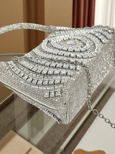 Royalfashion Pochette pour femme avec zircons Sova Glint