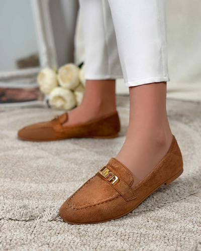 Royalfashion Mocassins pour femme avec embellissement Heimero