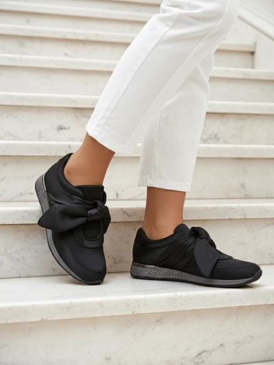 Royalfashion Baskets pour femmes avec un nœud Socca