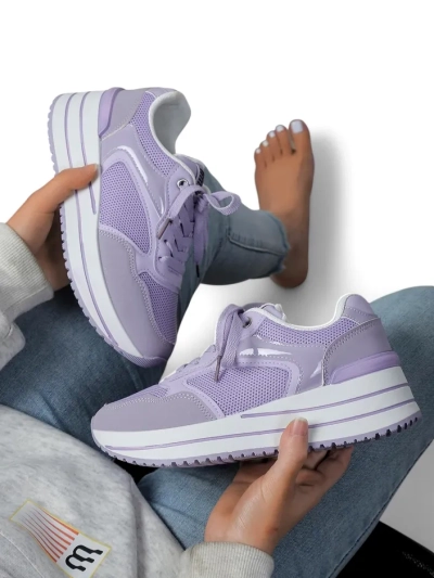 Royalfashion Baskets plateforme sportives pour femmes Revided
