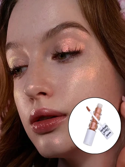 Enlumineur liquide pour le visage avec pinceau Sunset Kiss