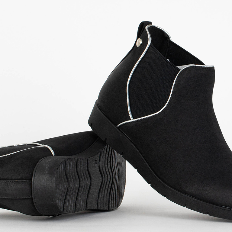 OUTLET Bottes élégantes pour femmes noires Zulla- Footwear