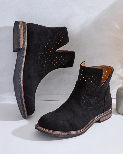 Royalfashion Bottes Rito pour femme marron clair