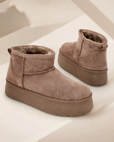 Royalfashion Bottes courtes pour femmes bottes de neige Hawanni