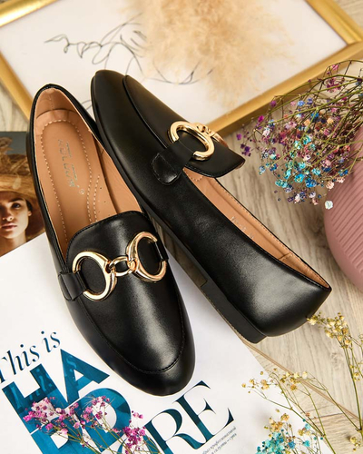 Royalfashion Mocassins avec décoration sur le nez Abermes