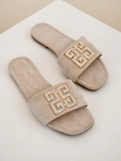 Royalfashion mules à semelle plate pour femmes Zamila