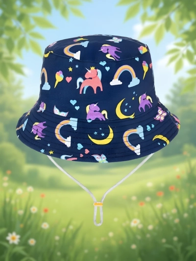 Royalfashion Chapeau bob pour enfants Color Bucket