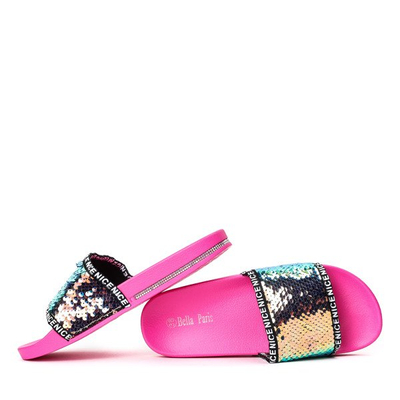 Sandales Summer Glow Fuchsia Sequins - Footwear