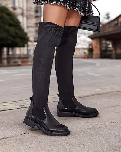 Bottes slip-on pour femmes Royalfashion Bifonus