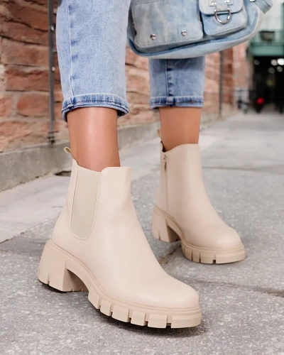 Royalfashion Bottes à talon aiguille Velly pour femme