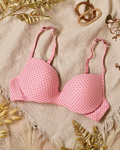 Royalfashion Soutien-gorge à pois pour femme
