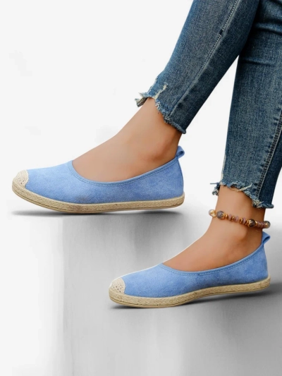 Espadrilles éco-suède Royalfashion pour femmes Aroles