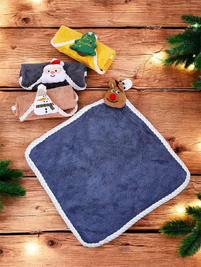 Ensemble de serviettes de bain Royalfashion Happy Xmas