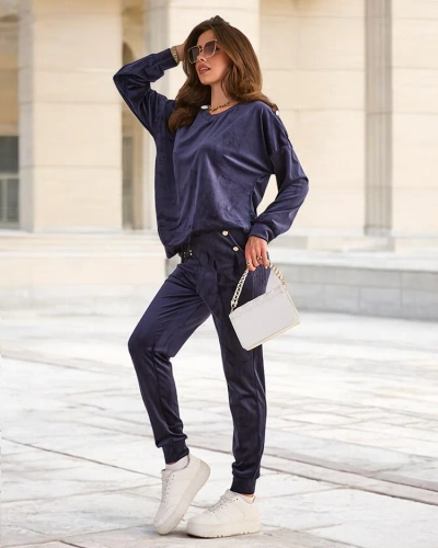 Royalfashion Ensemble a'la velour pour femme