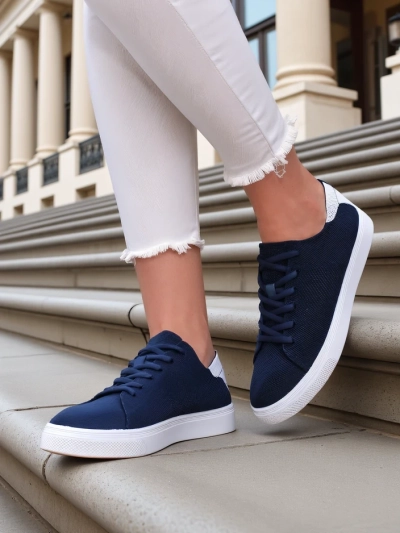 Royalfashion Chaussures de sport en tissu pour femmes Esellaf