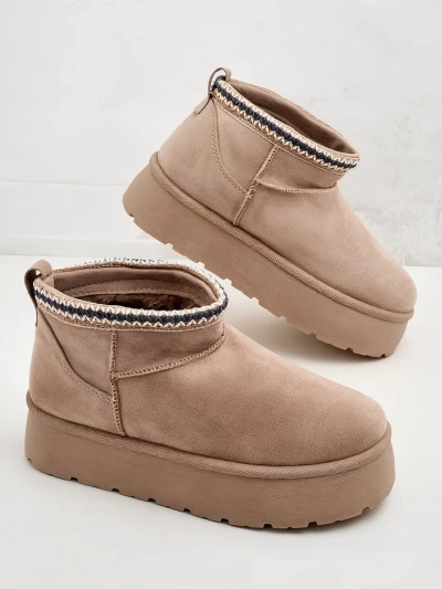 Royalfashion Bottes courtes pour femmes a'la bottes de neige Xoalla