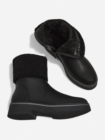 Bottines pour Femmes Luna Noires en Cuir Élégantes pour l'Hiver