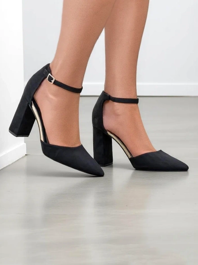 Royalfashion Talons en éco-suède pour femmes Calde