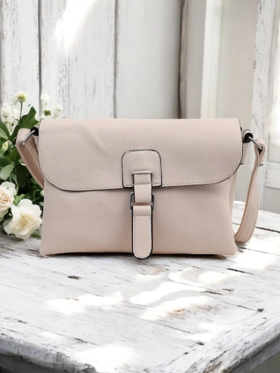 Royalfashion Petit sac à main pour femmes en éco-cuir avec 3 compartiments