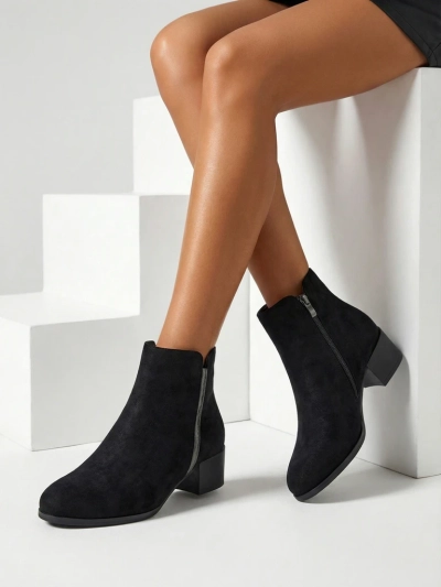 Bottines Amicus Nero Elegante pour l'Automne et l'Hiver