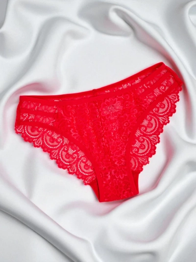 Culottes pour femmes avec dentelle et fines brides