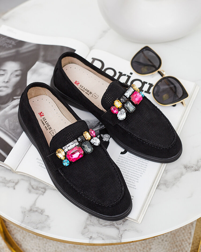 Royalfashion Mocassins ajourés pour femme Mettele