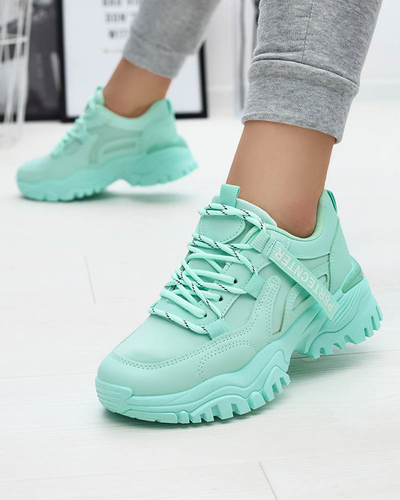 Menthe Chaussures de sport pour femmes Evilpo- Footwear