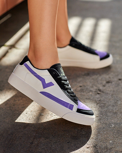 OUTLET Chaussures de sport femme Swishos violet et noir - Footwear