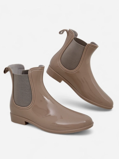 Bottes en caoutchouc laquées Royalfashion pour femmes Seris