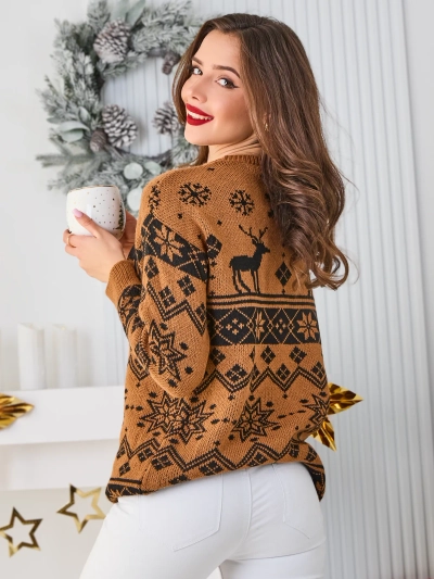 Royalfashion Pull de Noël pour femme