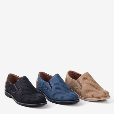 Chaussures homme marron ajourées Lonberg - Chaussures