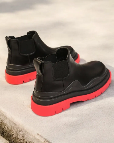 Royalfashion Bottes à enfiler pour femmes Derri