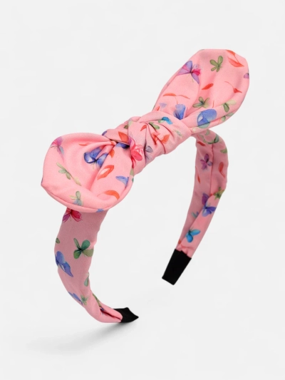 Royalfashion Bandeau pour enfants avec un nœud imprimé