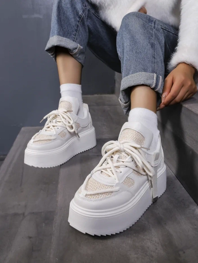Royalfashion Baskets plateforme sportives pour femmes Aeroll
