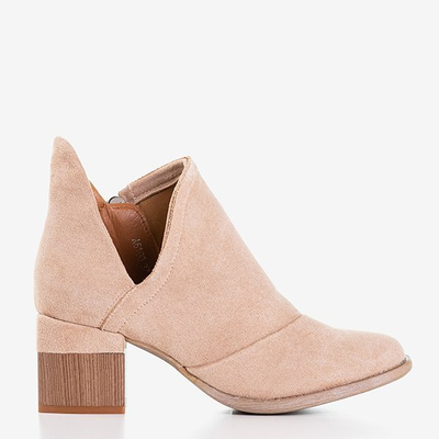 Bottines femme marron clair Jeneuer - Footwear
