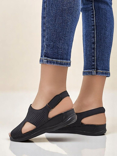 Royalfashion Sandales ajourées pour femmes Leminni
