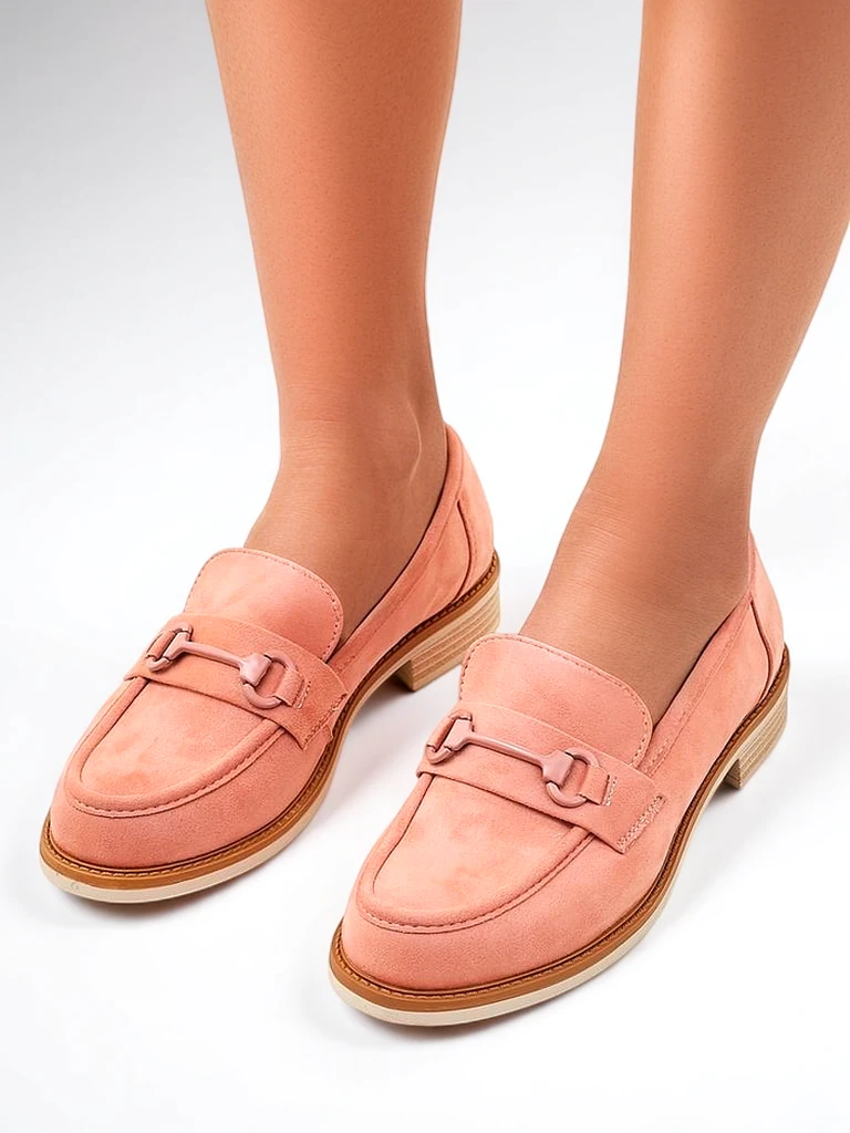 Mocassins en suède éco Royalfashion pour femmes Etolie