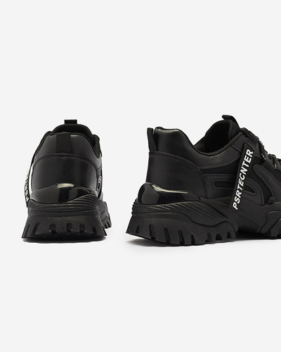 Chaussures de sport noires pour femmes Evilpo- Footwear