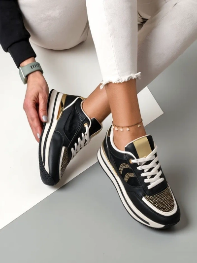 Sneakers Royalfashion pour femmes avec épaisse semelle Lobissa
