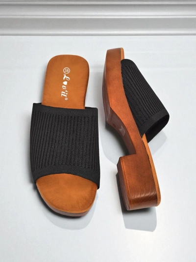 Royalfashion Mules Ribbed Grace