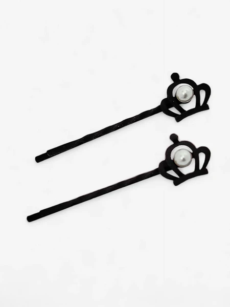 Royalfashion Épingles à cheveux avec couronne