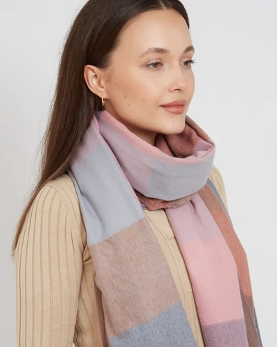 Foulard à carreaux légers Royalfashion pour femmes