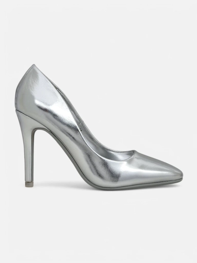 Escarpins Argentés Elegante