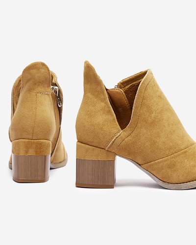 Bottes isolées Camel pour femmes sur le poteau Karela - Footwear