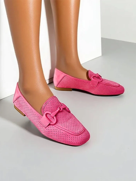 Royalfashion Mocassins perforés pour femmes Laamba
